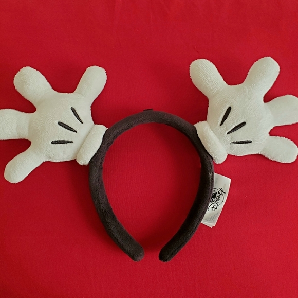 Disney Accessories - Disney Mickey Mouse Glove Hands Plush Headband